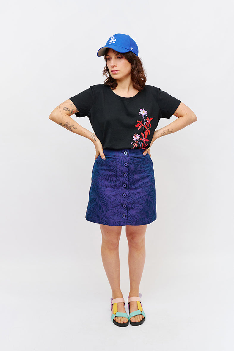 T-shirt motif floral 