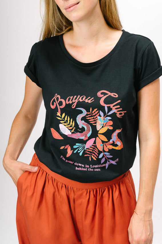 T-shirt motif Bayou