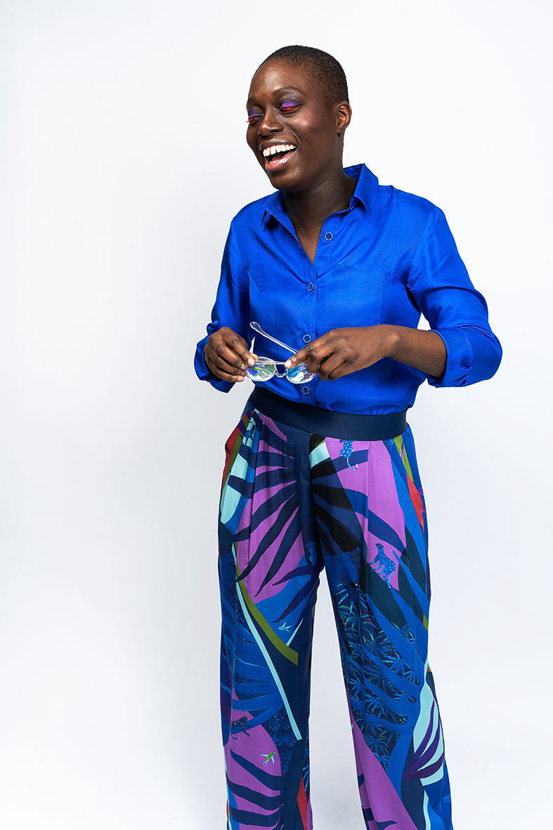 Chemise couleur flash