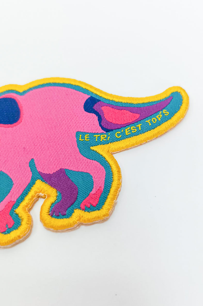 Écusson brodé à coudre ou thermocoller