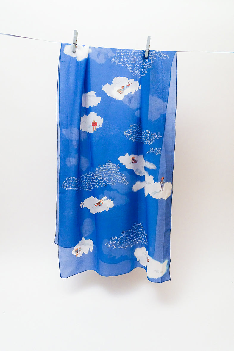 Foulard à lire 