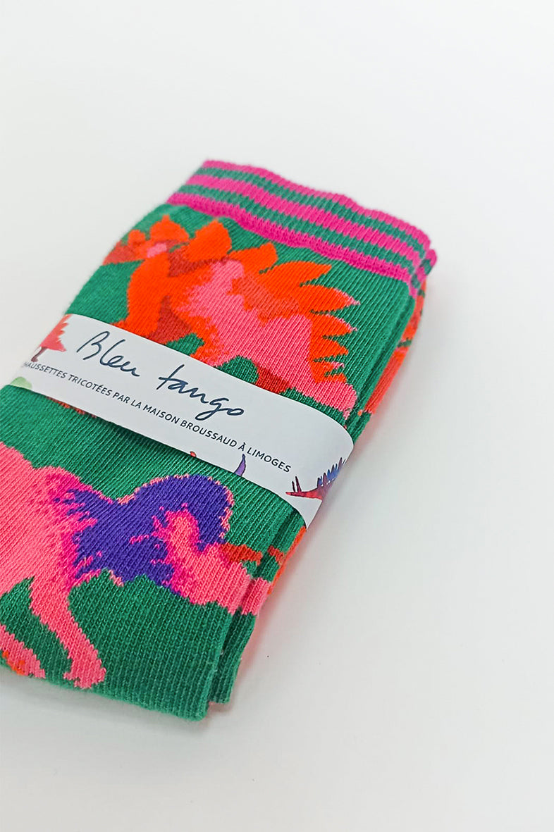 Chaussettes Fantaisie motif animalier 