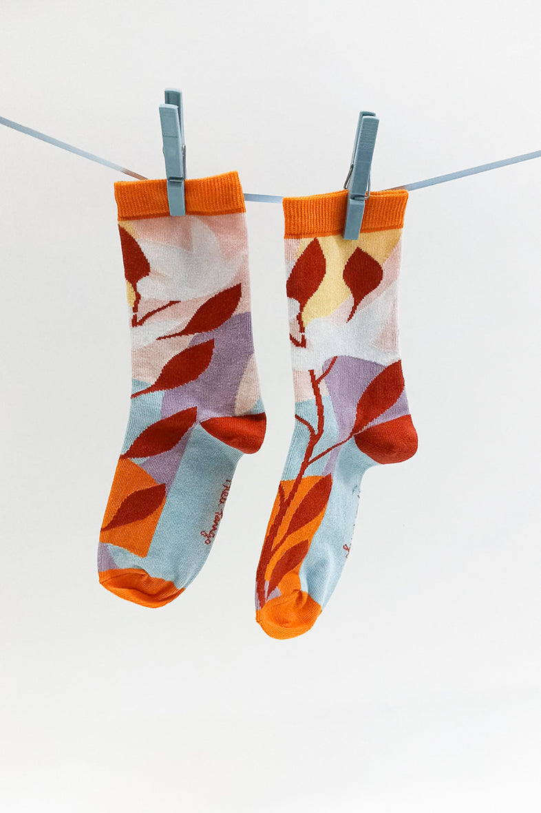 Chaussettes Fantaisie motif coloré 