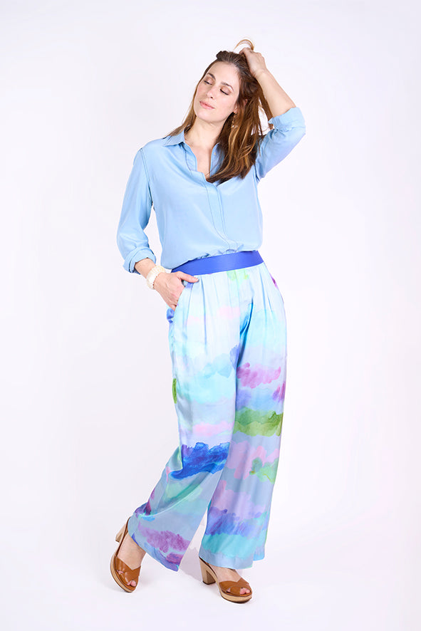 Pantalon fluide 