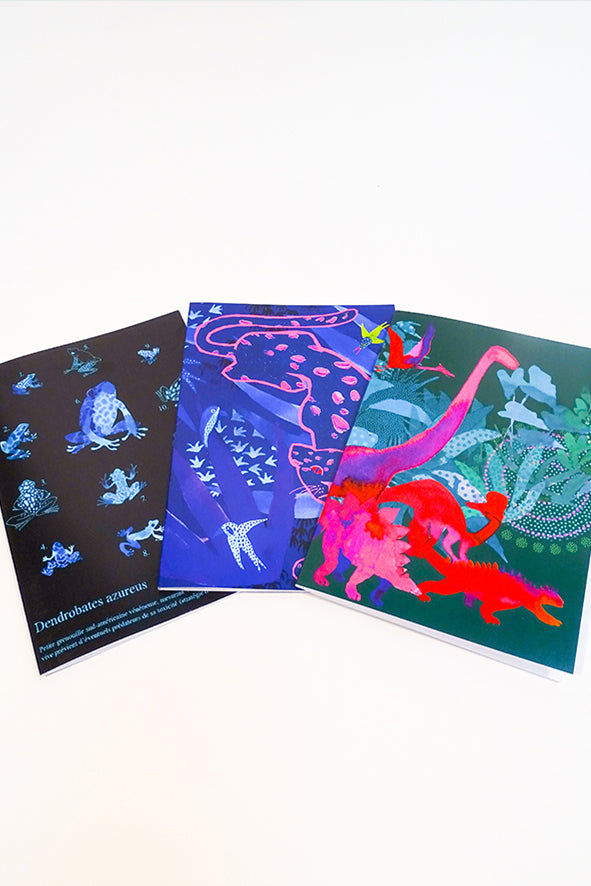 Carnets A5 à motif saison 3