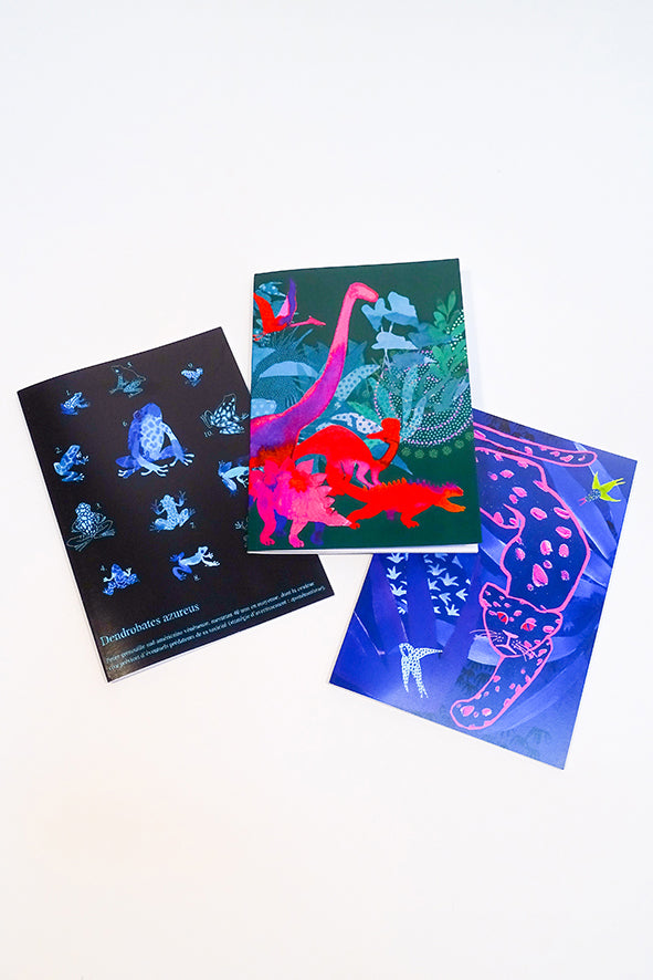 Carnets A5 à motif saison 3