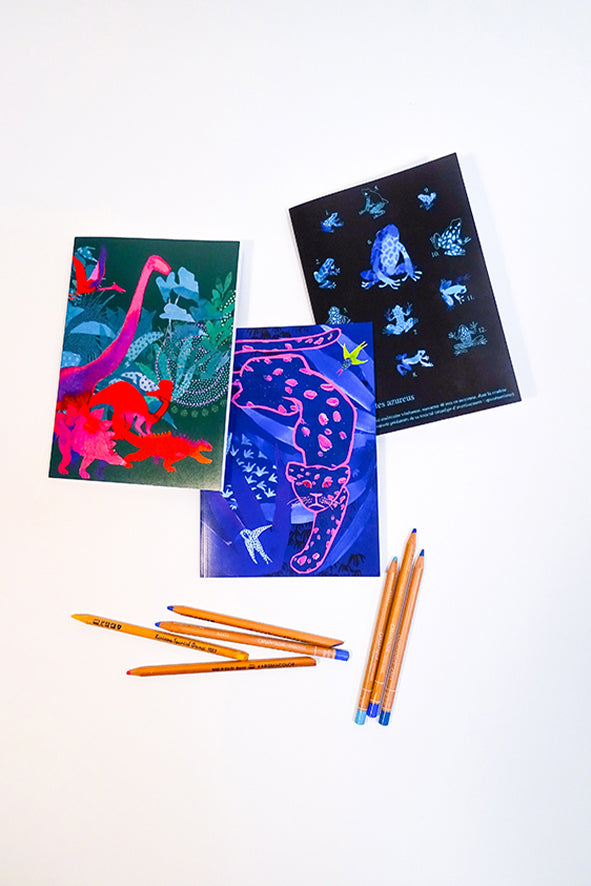 Carnets A5 à motif saison 3