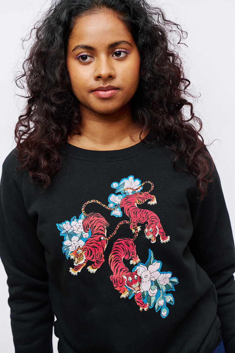 Sweat motif animalier 