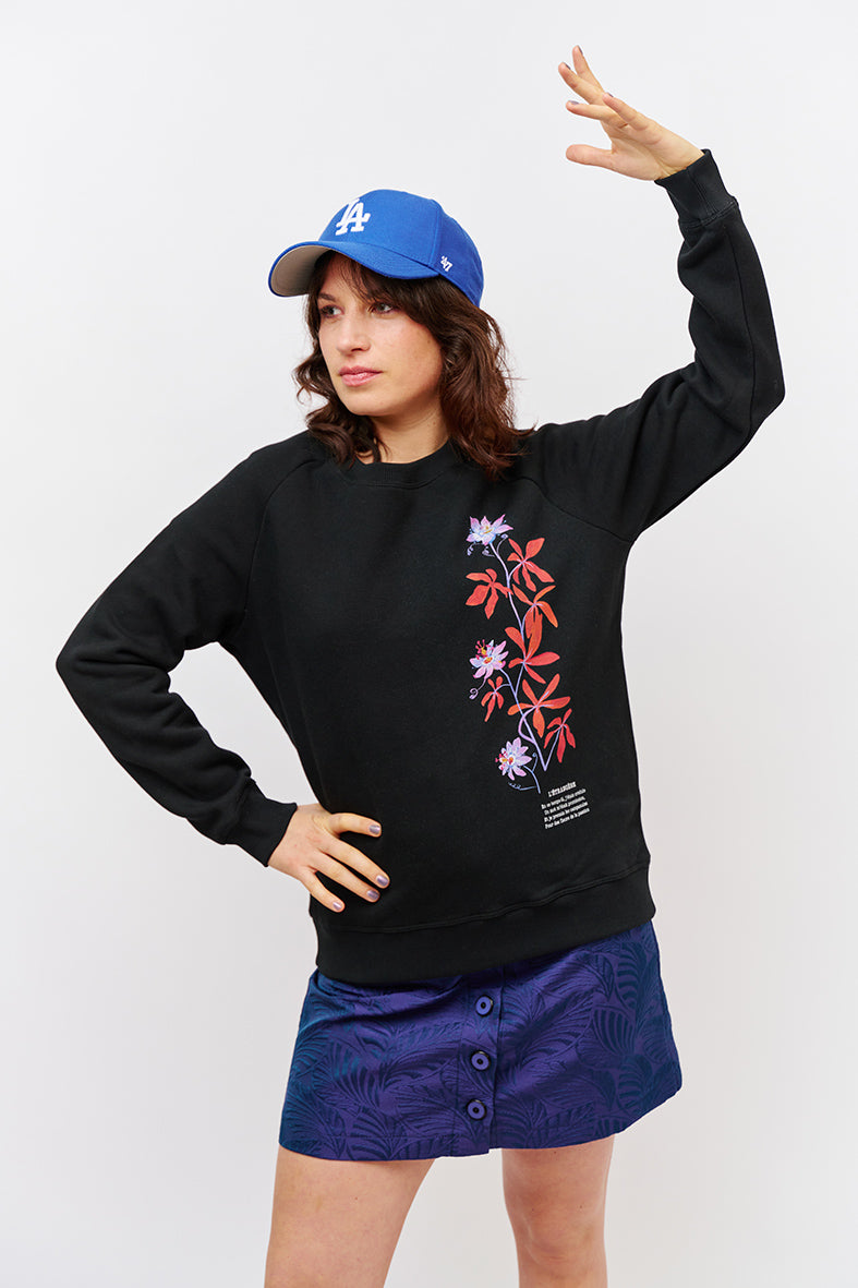 Sweat motif floral 