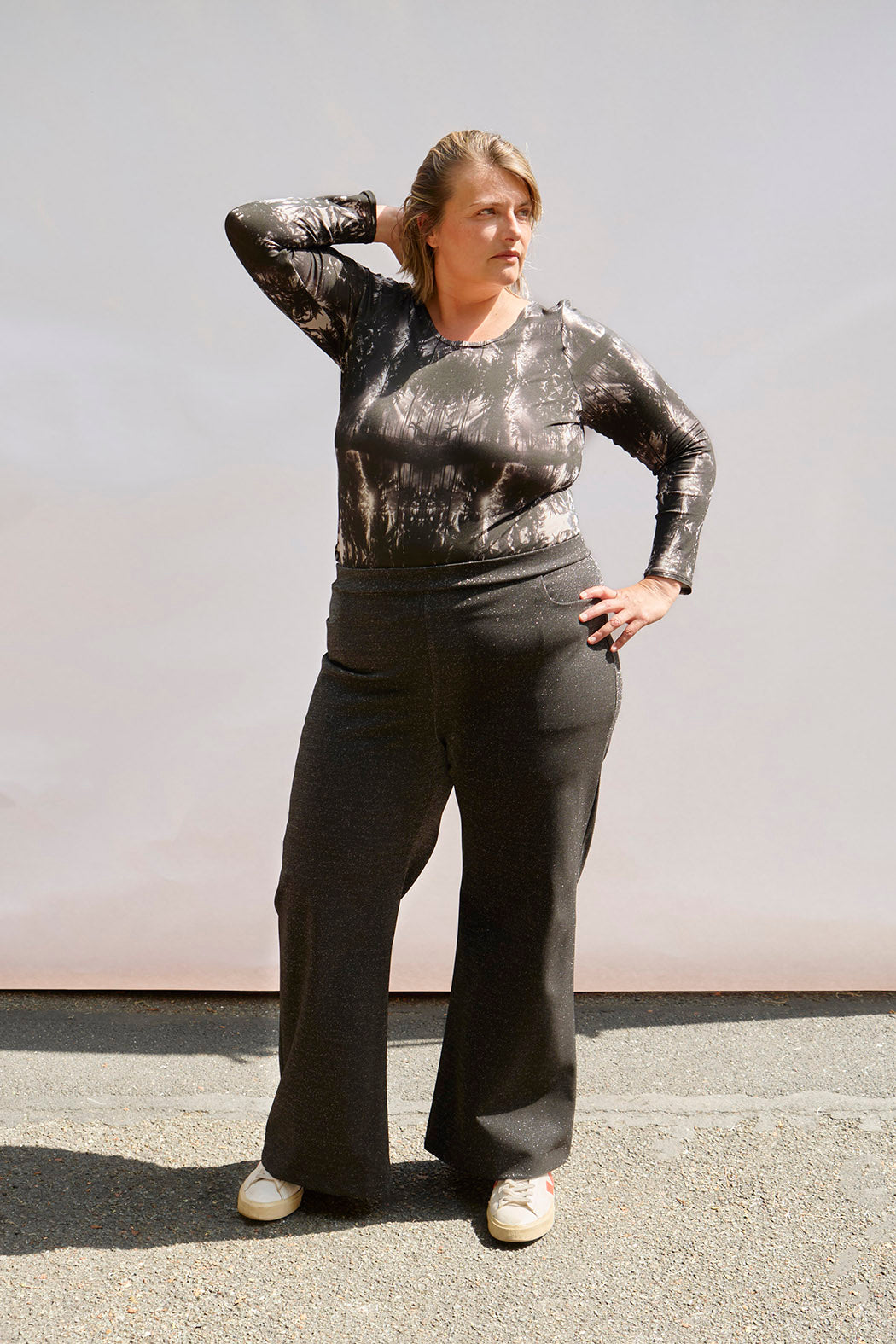 Pantalon flare 