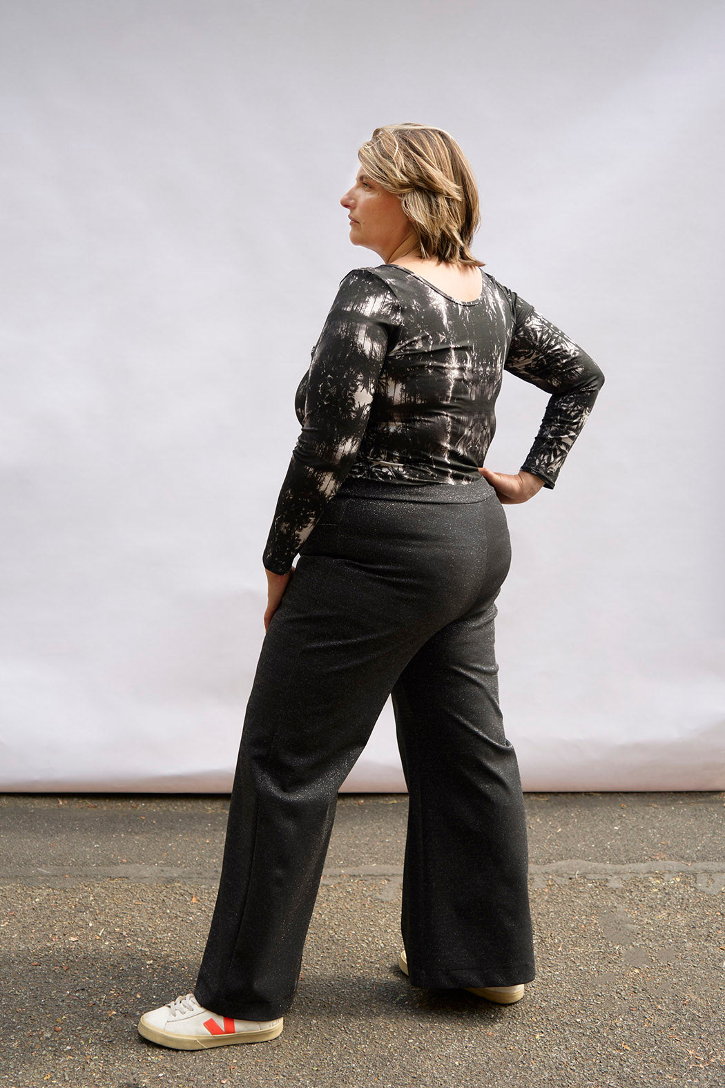 Pantalon flare 