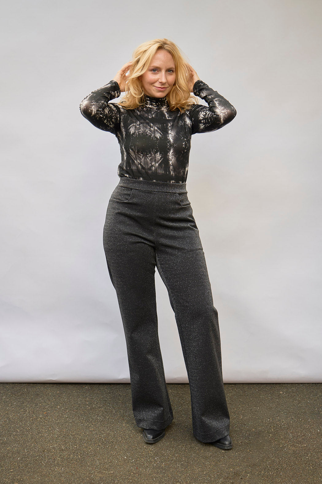 Pantalon flare 