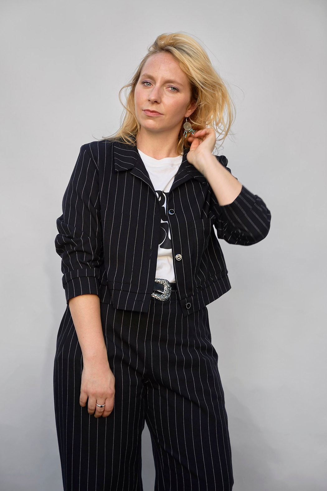 Blouson crop oversize 