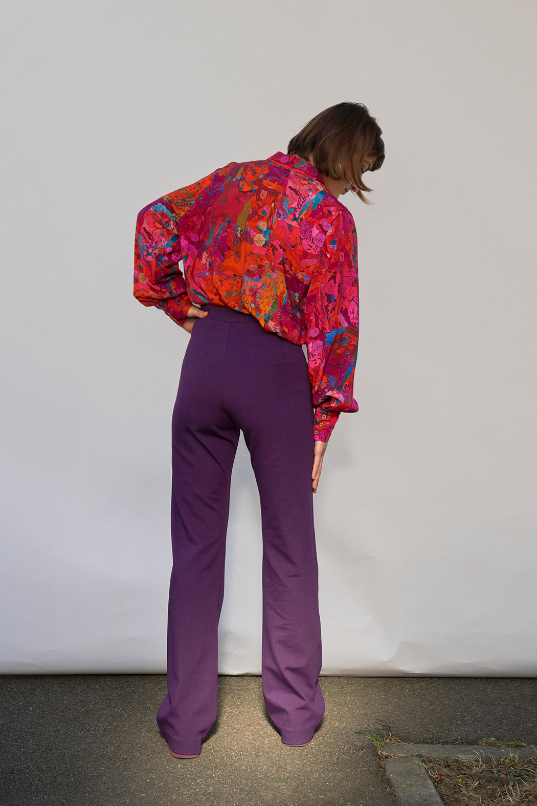 Pantalon flare 