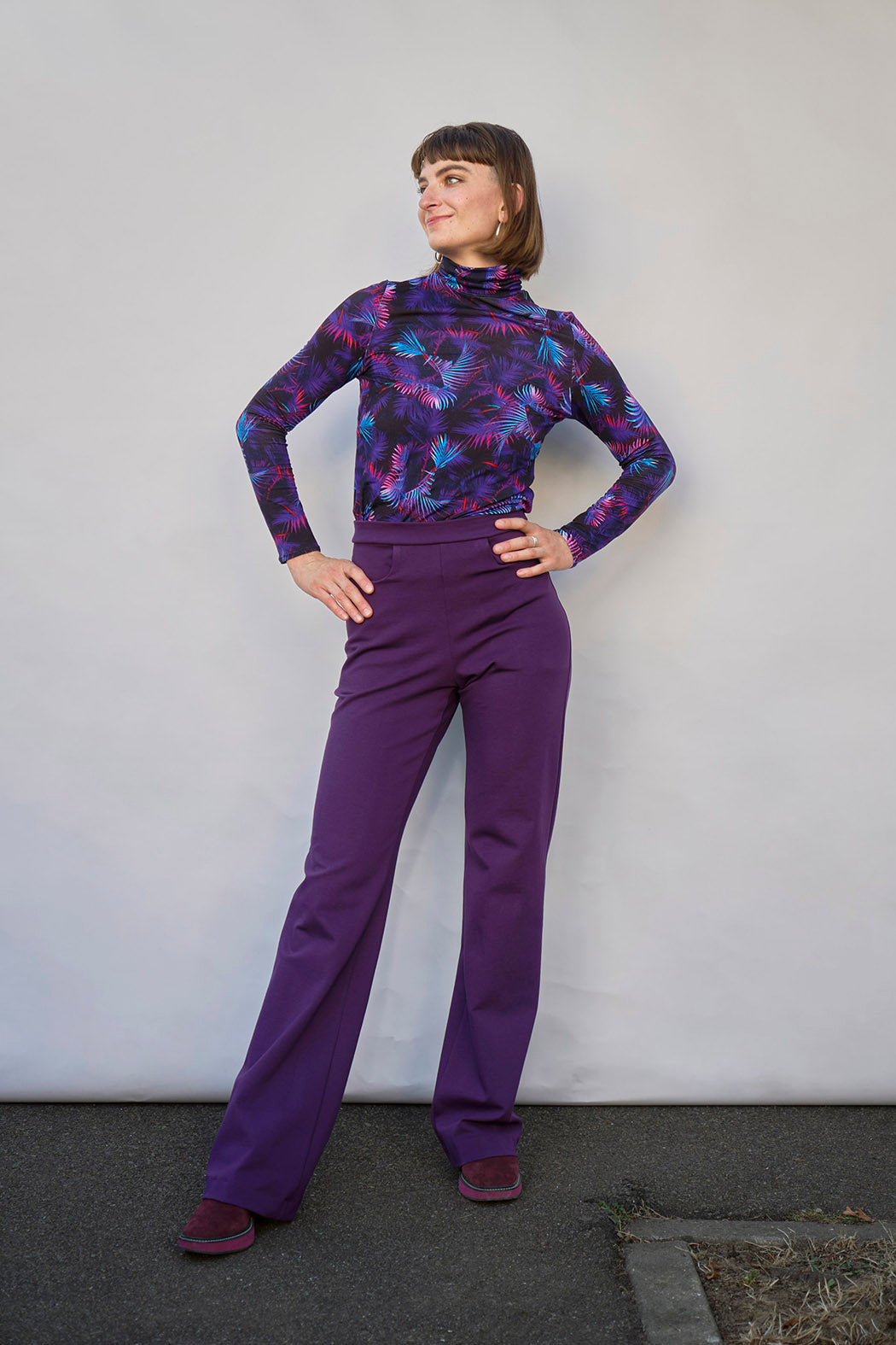 Pantalon flare 