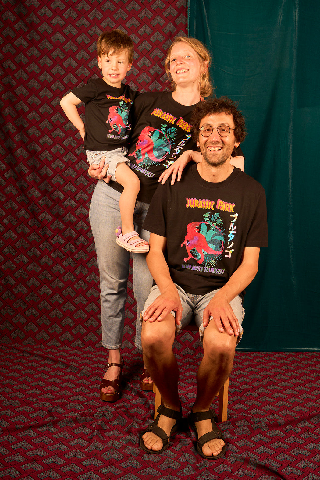 T-shirt bébé et enfant motif 