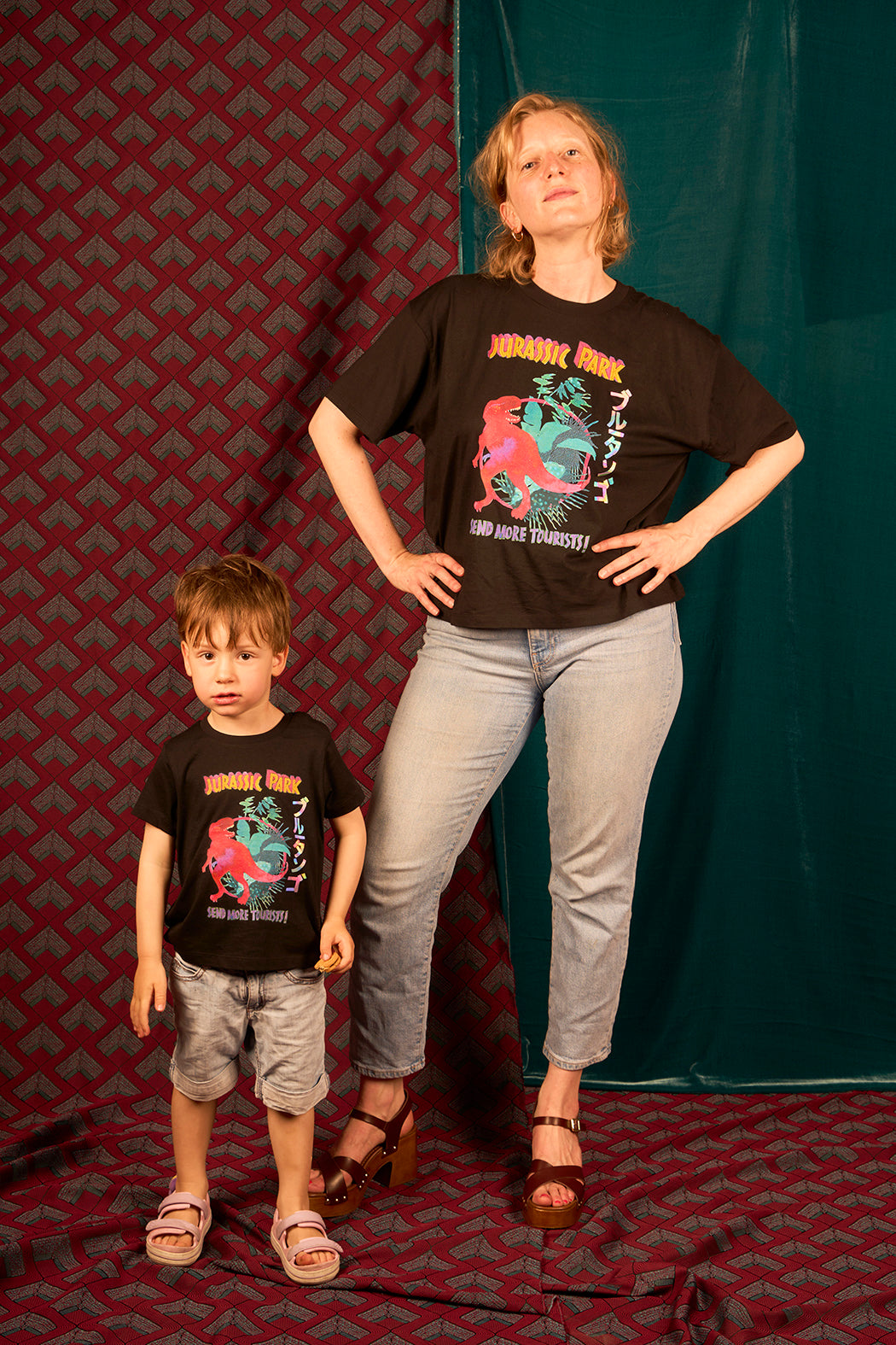 T-shirt bébé et enfant motif 
