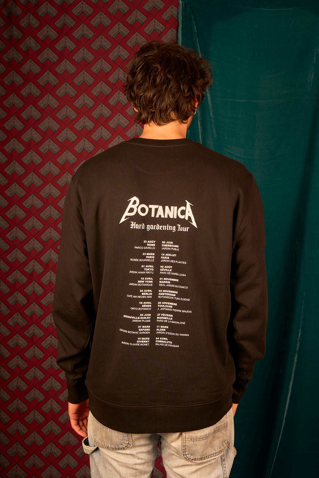 Sweat homme large coupe confort motif 