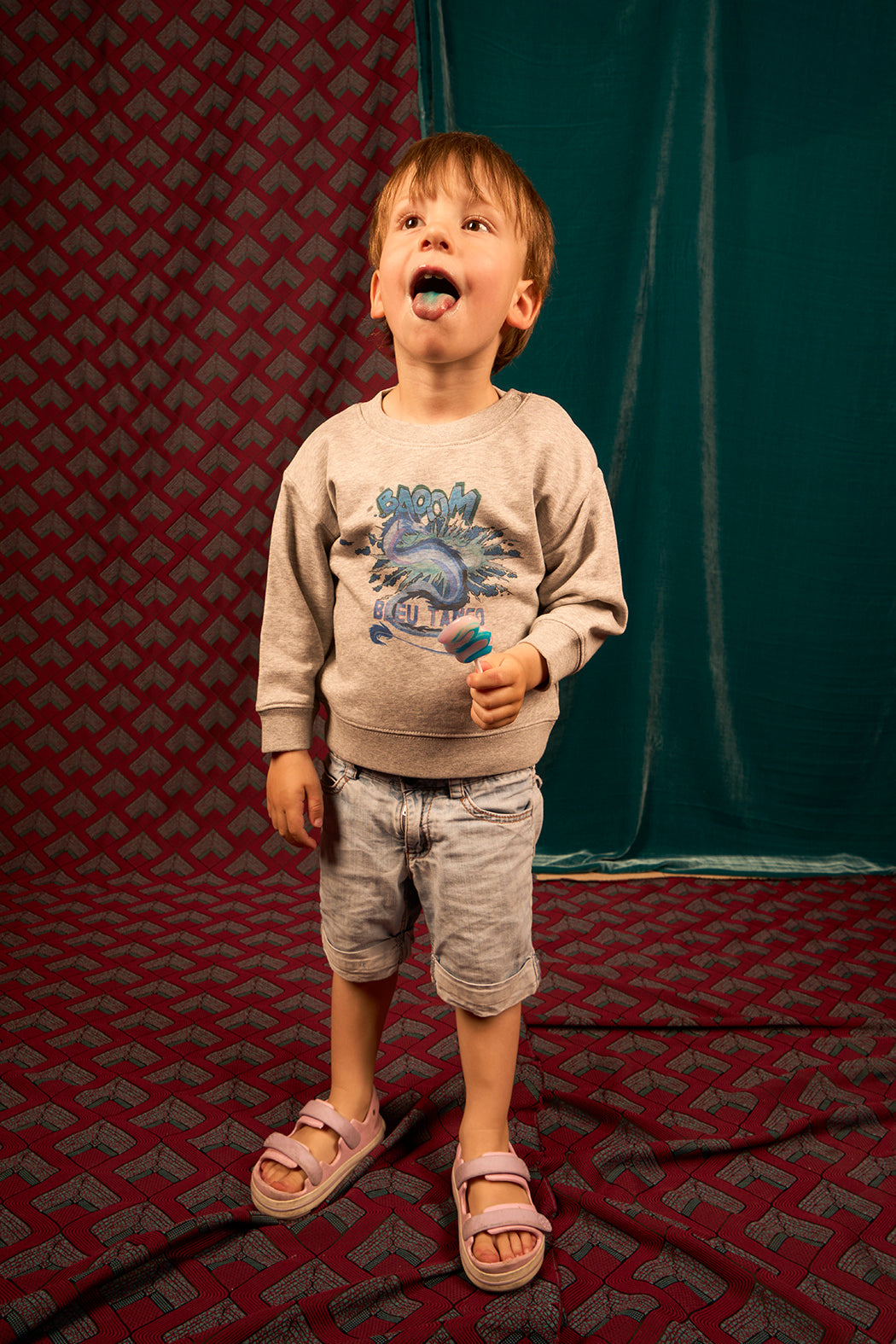 Sweat bébé et enfant motif 