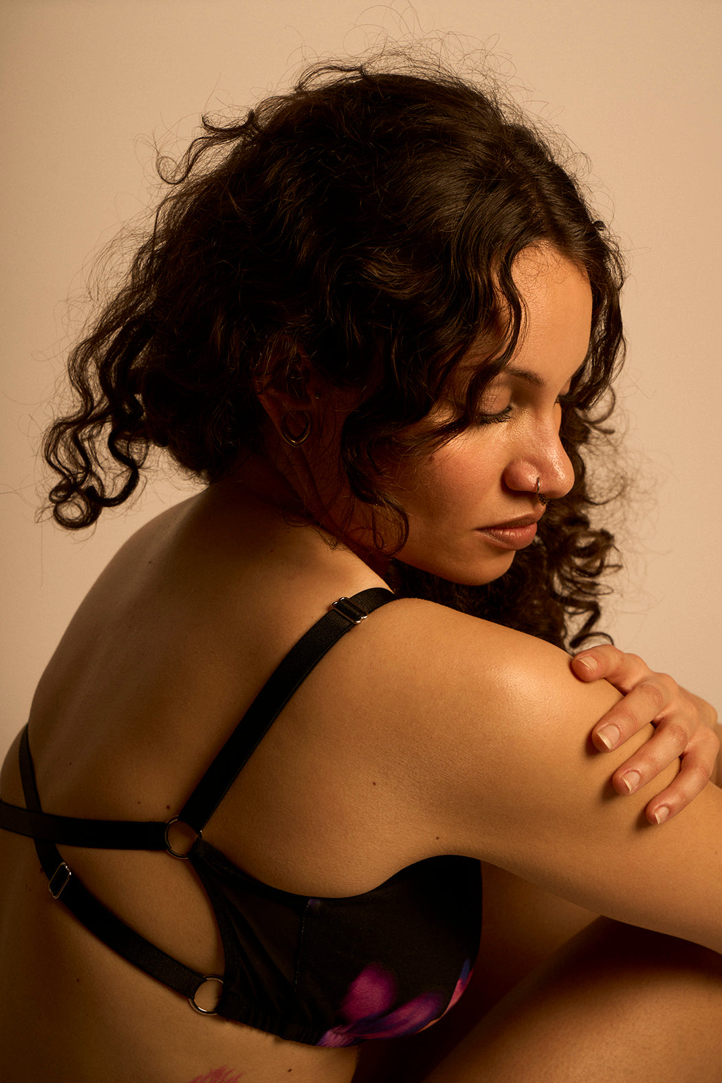 Brassière Camilla motif Fleurs floues Maison Finou x BT