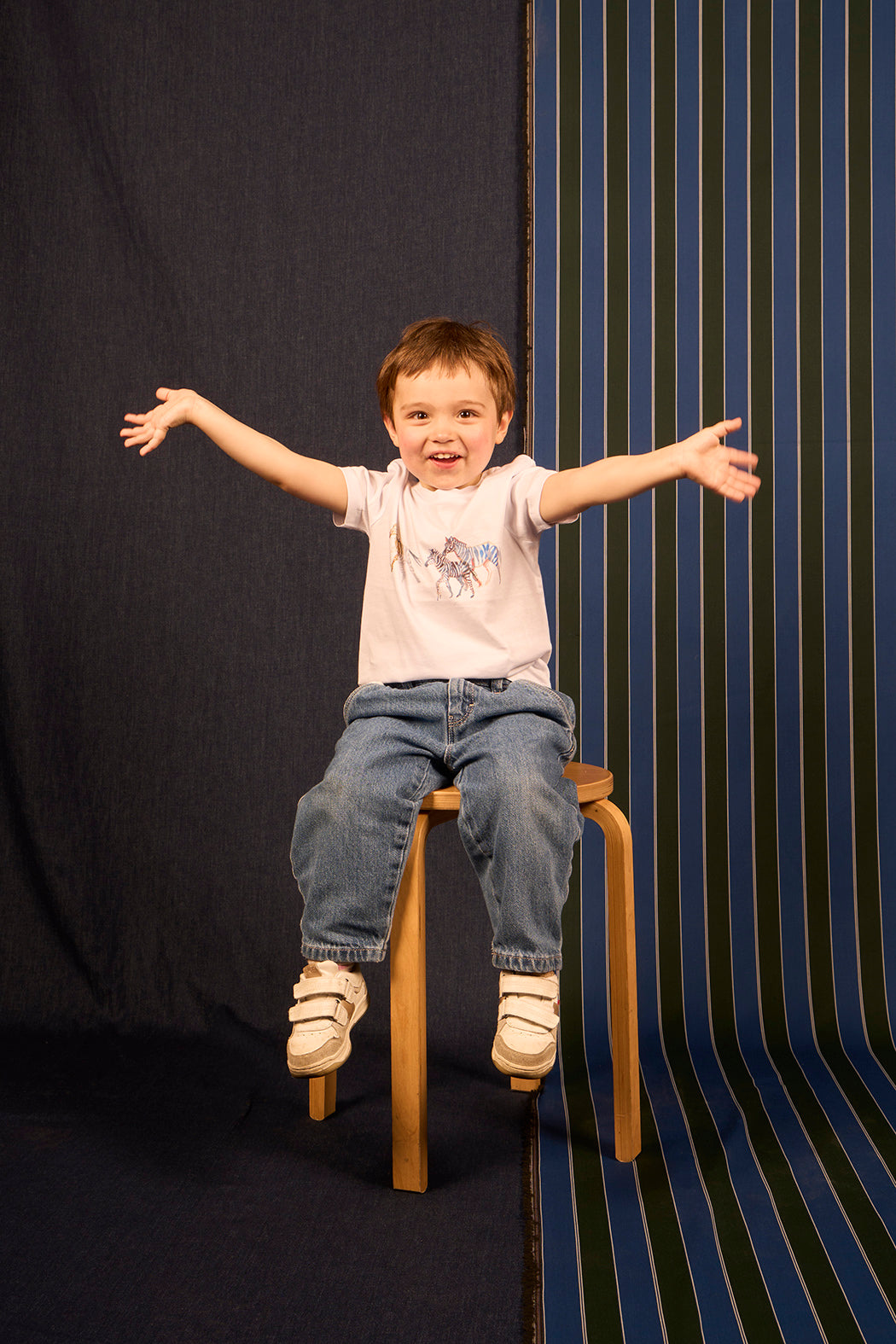 T-shirt bébé et enfant motif 