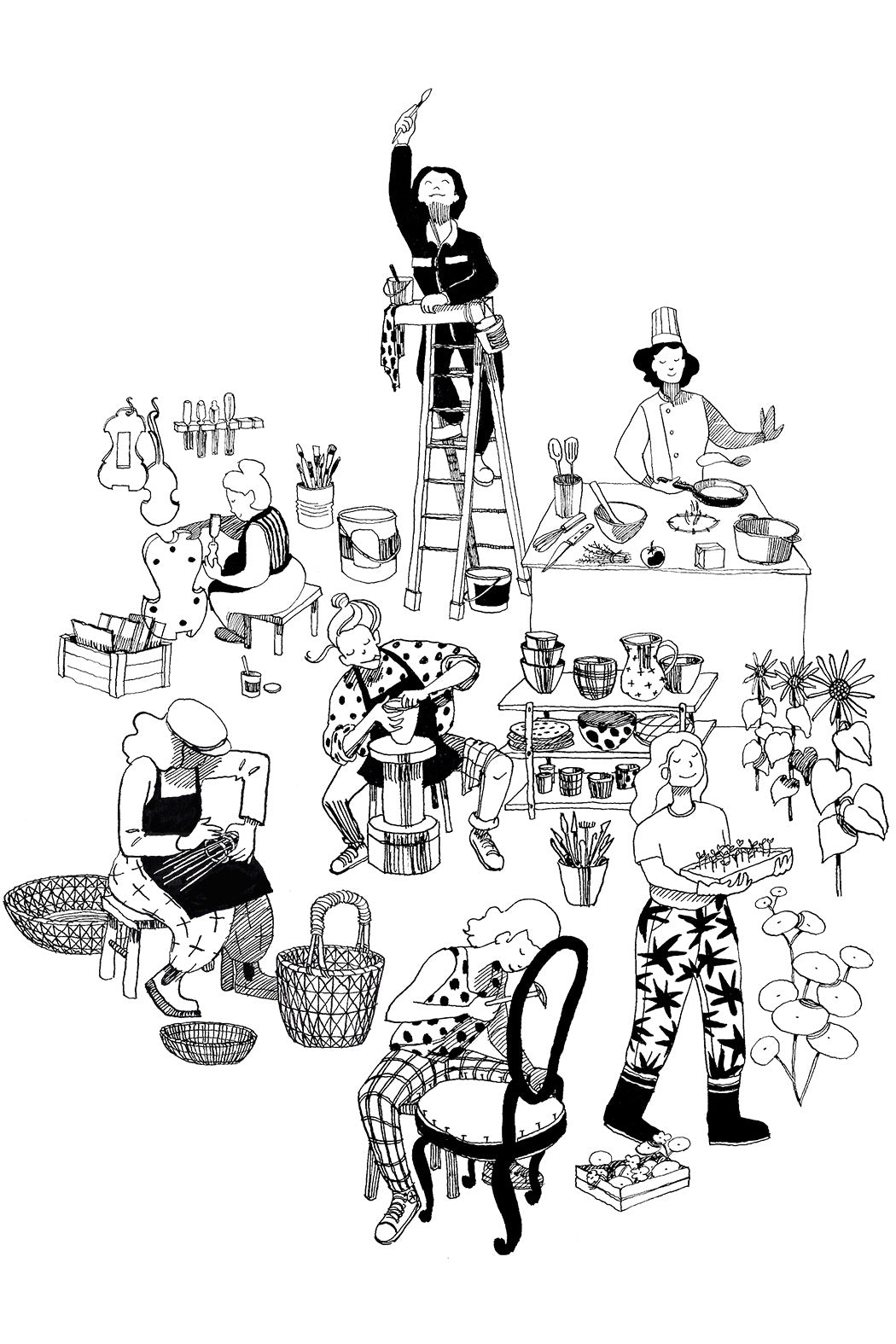 Carnet de coloriage Bleu tango