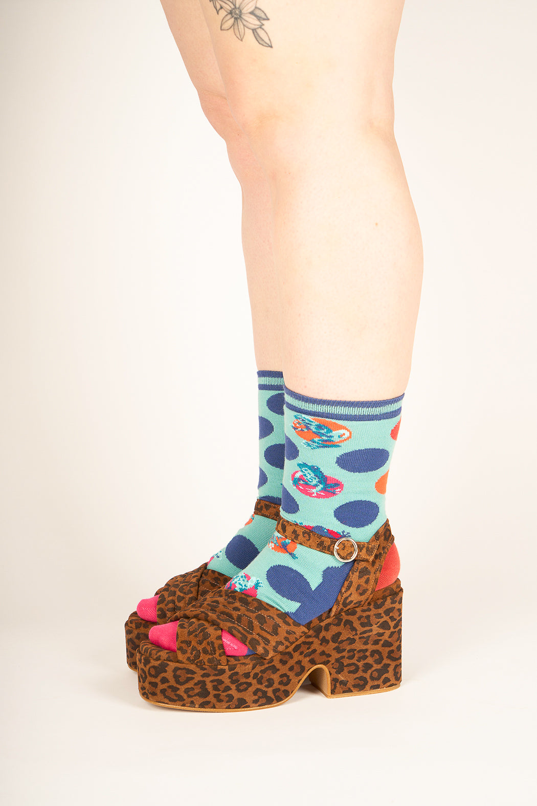 Chaussettes Fantaisie motif animalier 