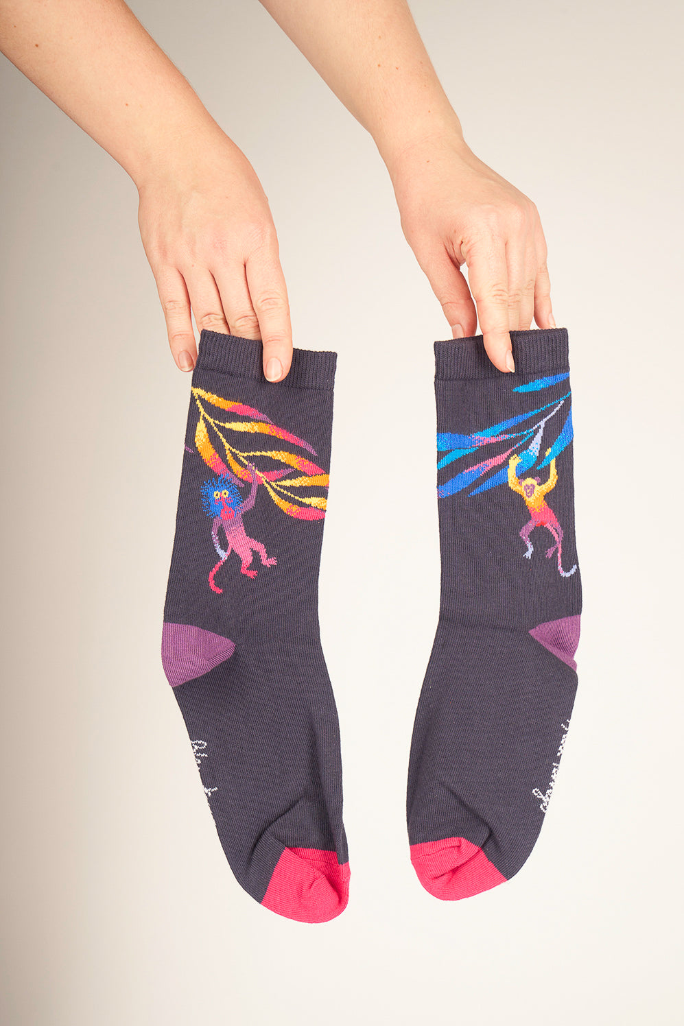 Chaussettes Fantaisie motif animalier 