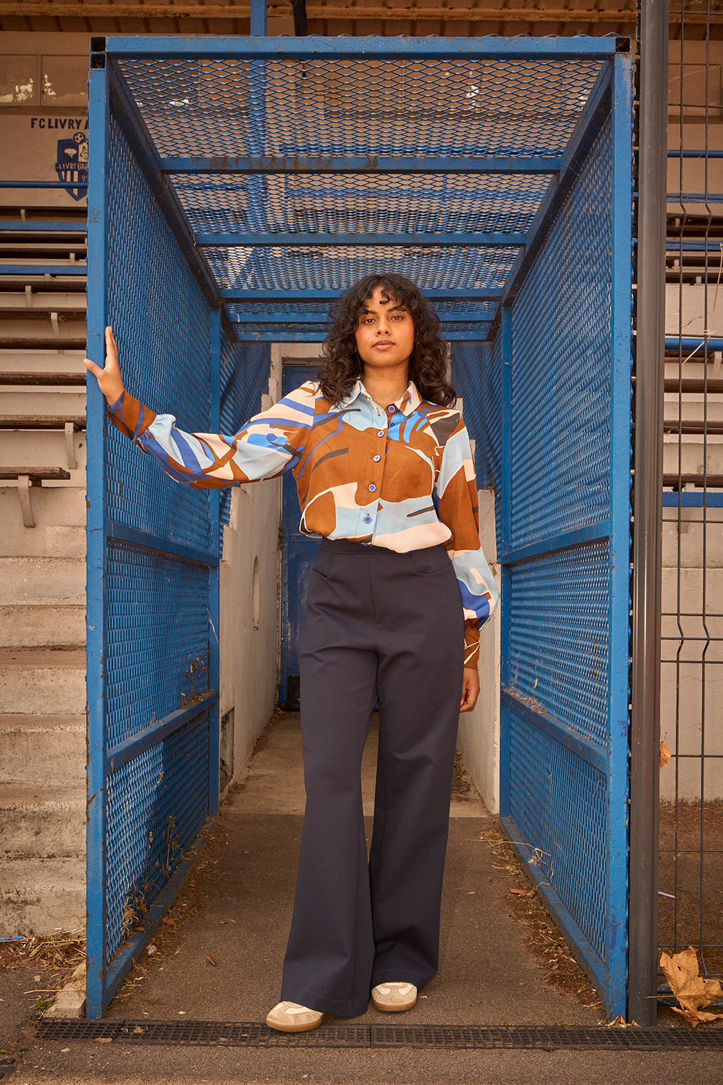 Pantalon flare 