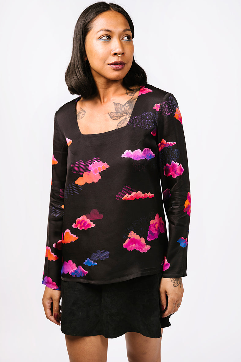 Top motif Nuages 