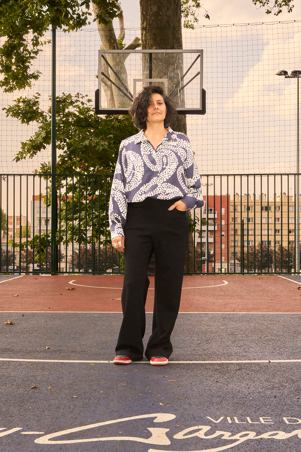 Pantalon flare 