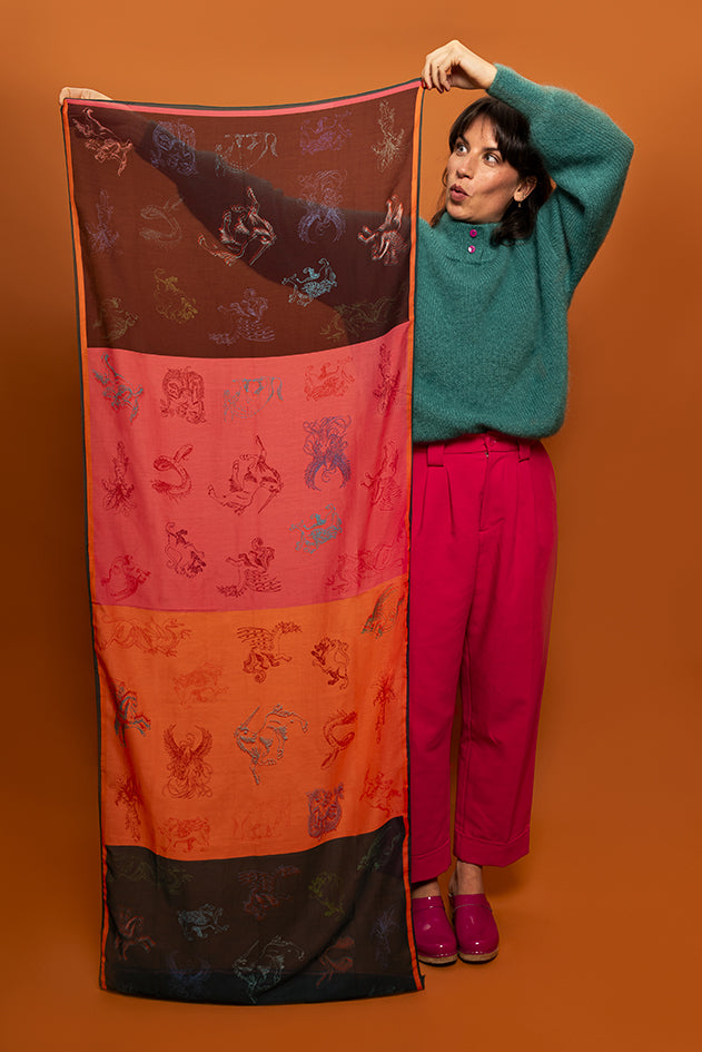 Foulard à lire à voir 