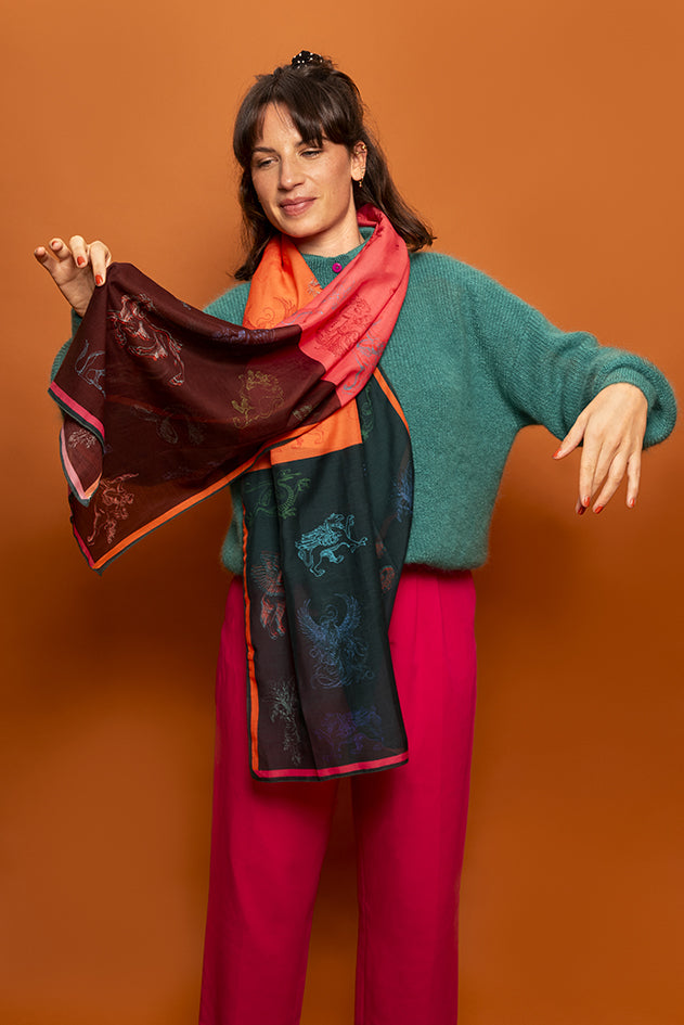 Foulard à lire à voir 