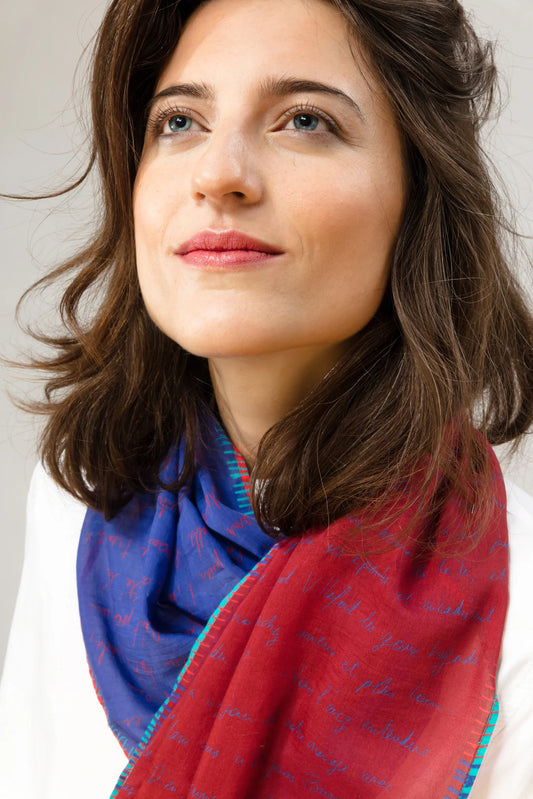 Foulard à lire - Le comte de Monte-Cristo