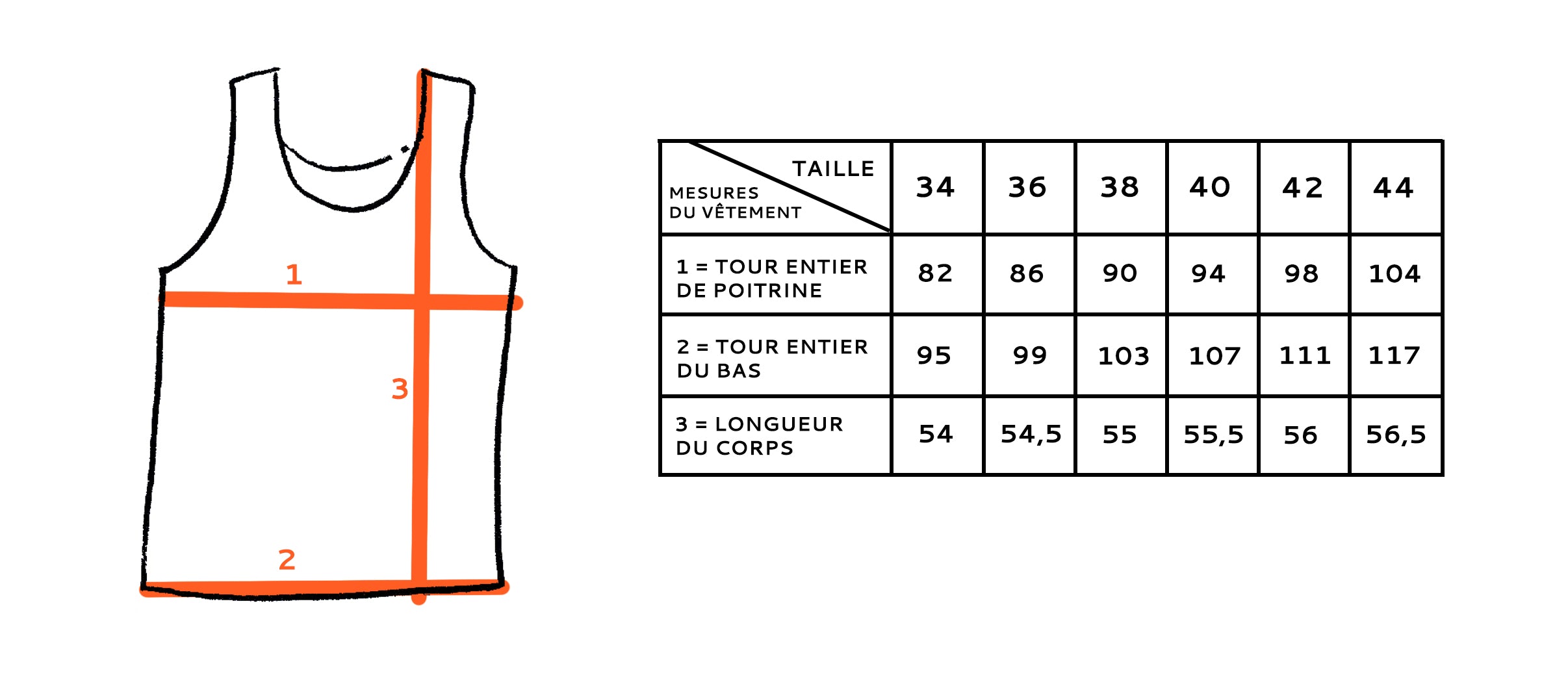 Kit A Tricoter débardeur femme Cargèse | La Droguerie Kit A Tricoter débardeur femme Cargèse | La Droguerie