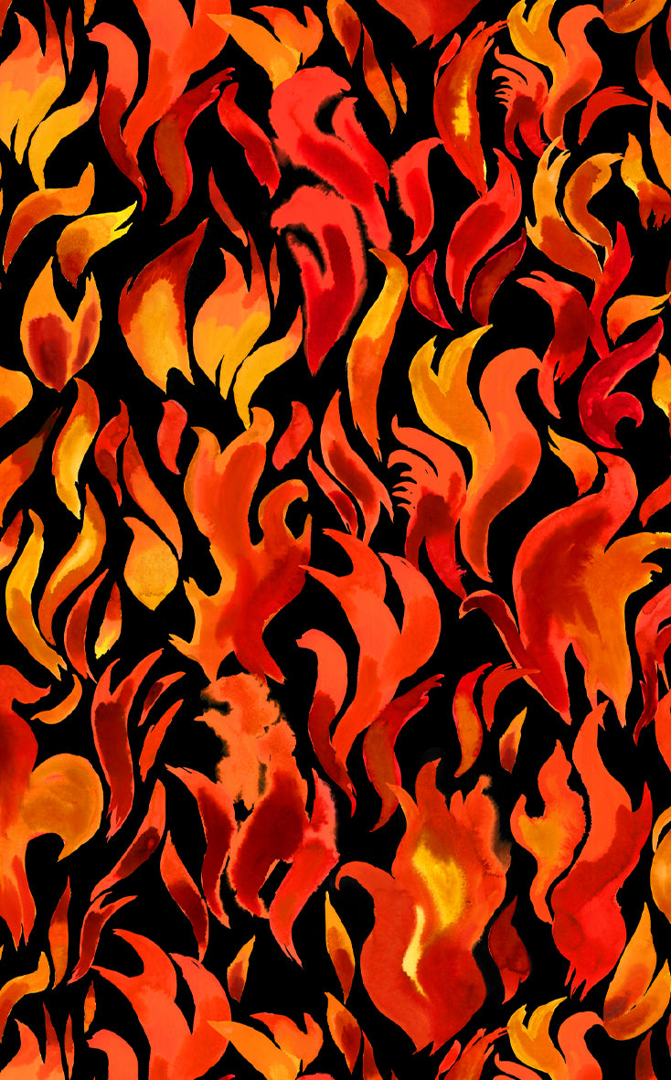 Top motif Flammes 