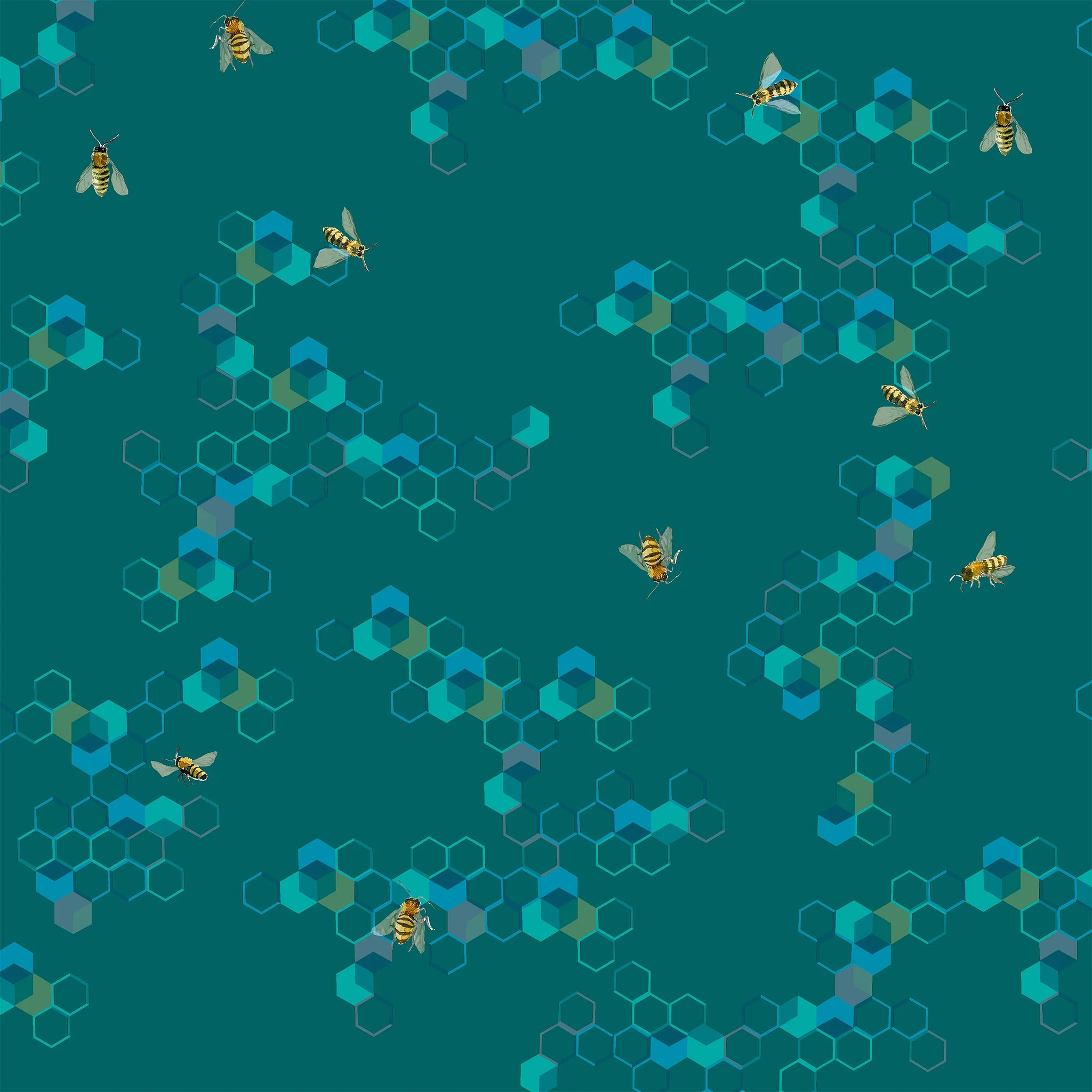 Foulards colorés à motifs