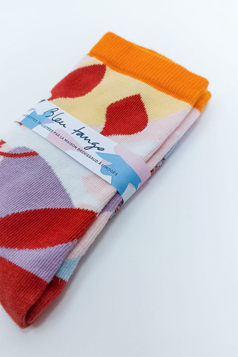 Chaussettes Fantaisie motif coloré 
