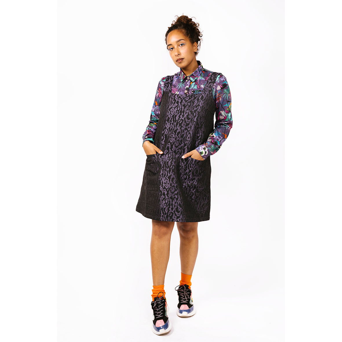 Chemise motif tropical Eden 