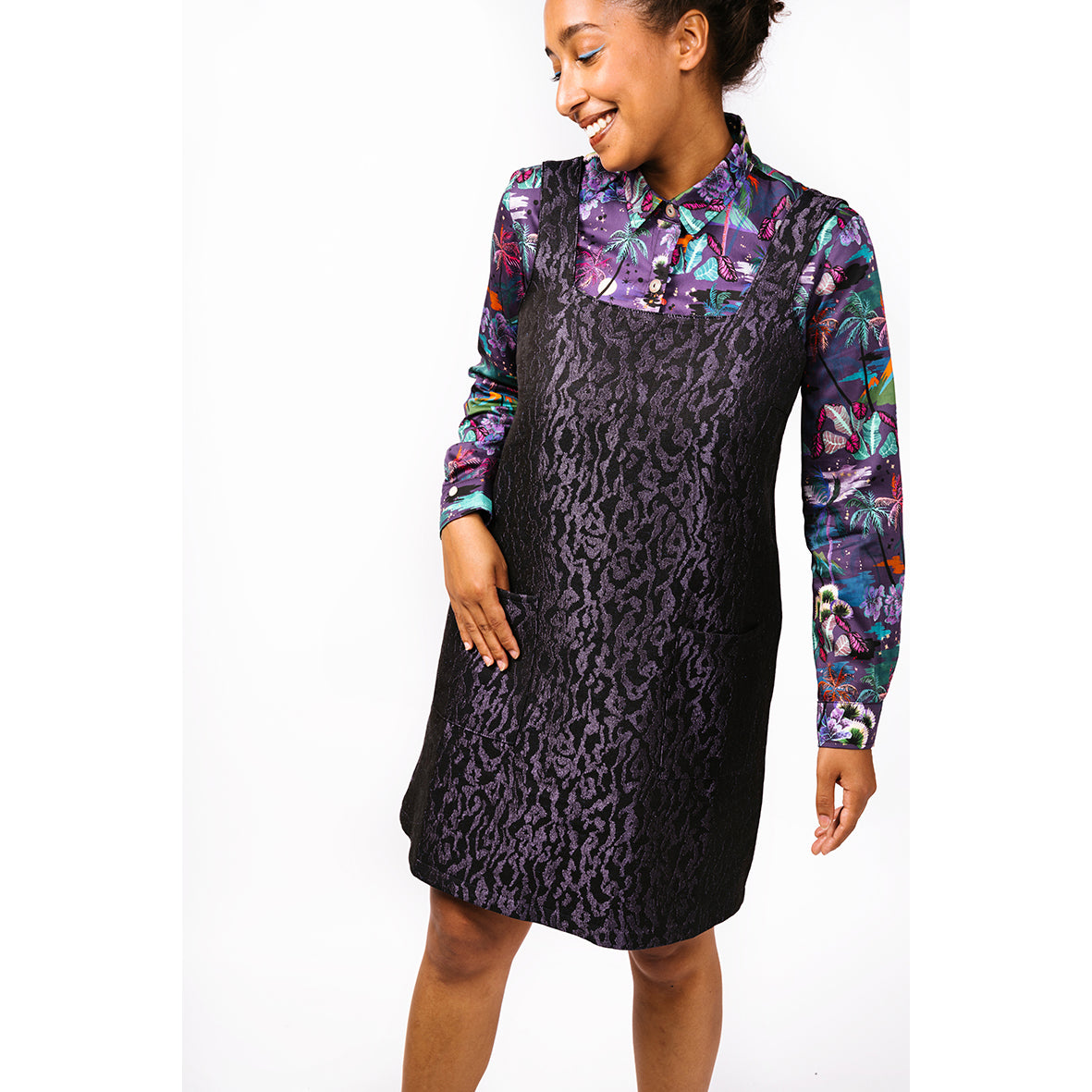 Chemise motif tropical Eden 