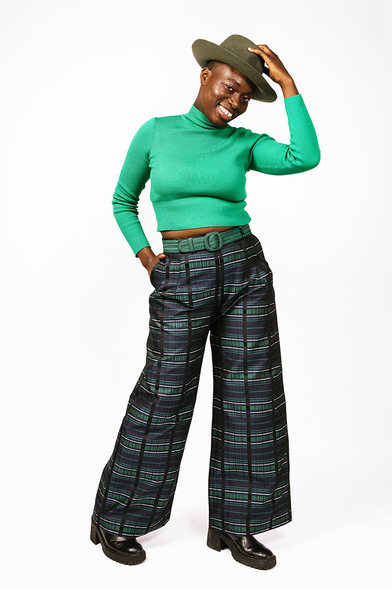 Pantalon large 
