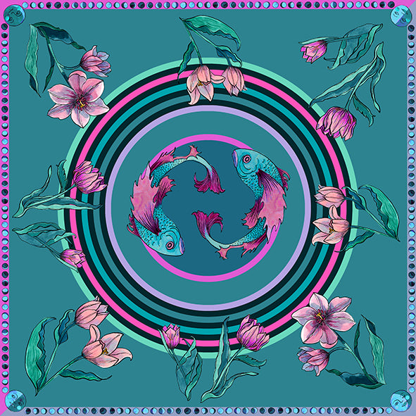 Foulard astrologique 