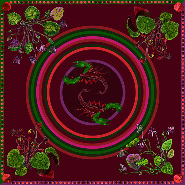Foulard astrologique 