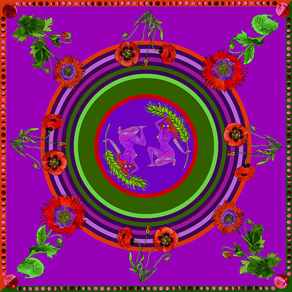 Foulard astrologique 