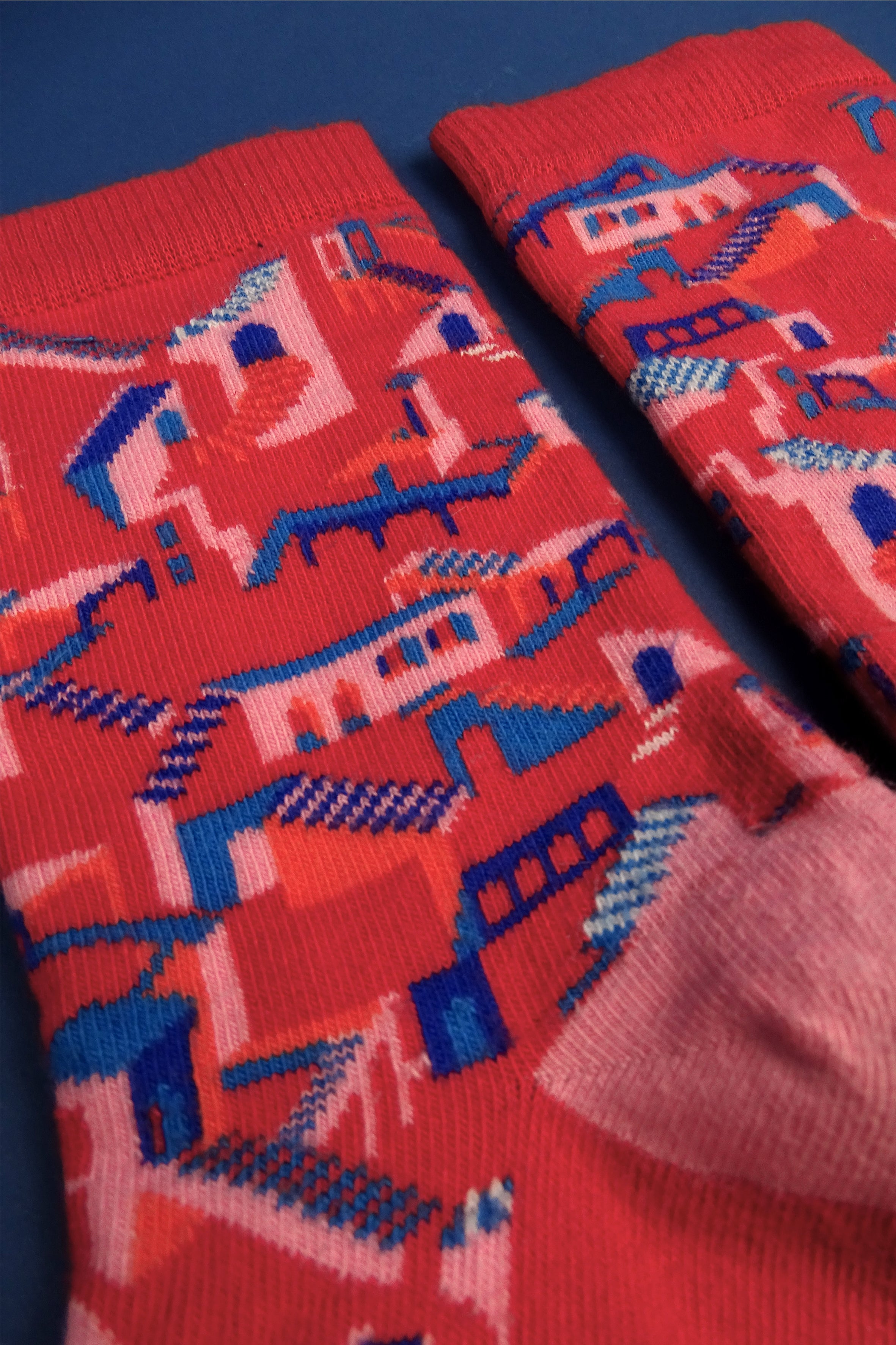 Chaussettes Fantaisie motif coloré 