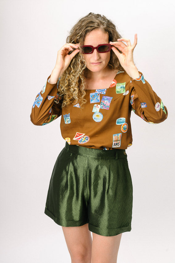 Short jacquard Caïman