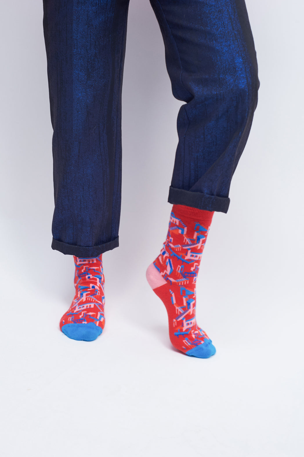 Chaussettes Fantaisie motif coloré 