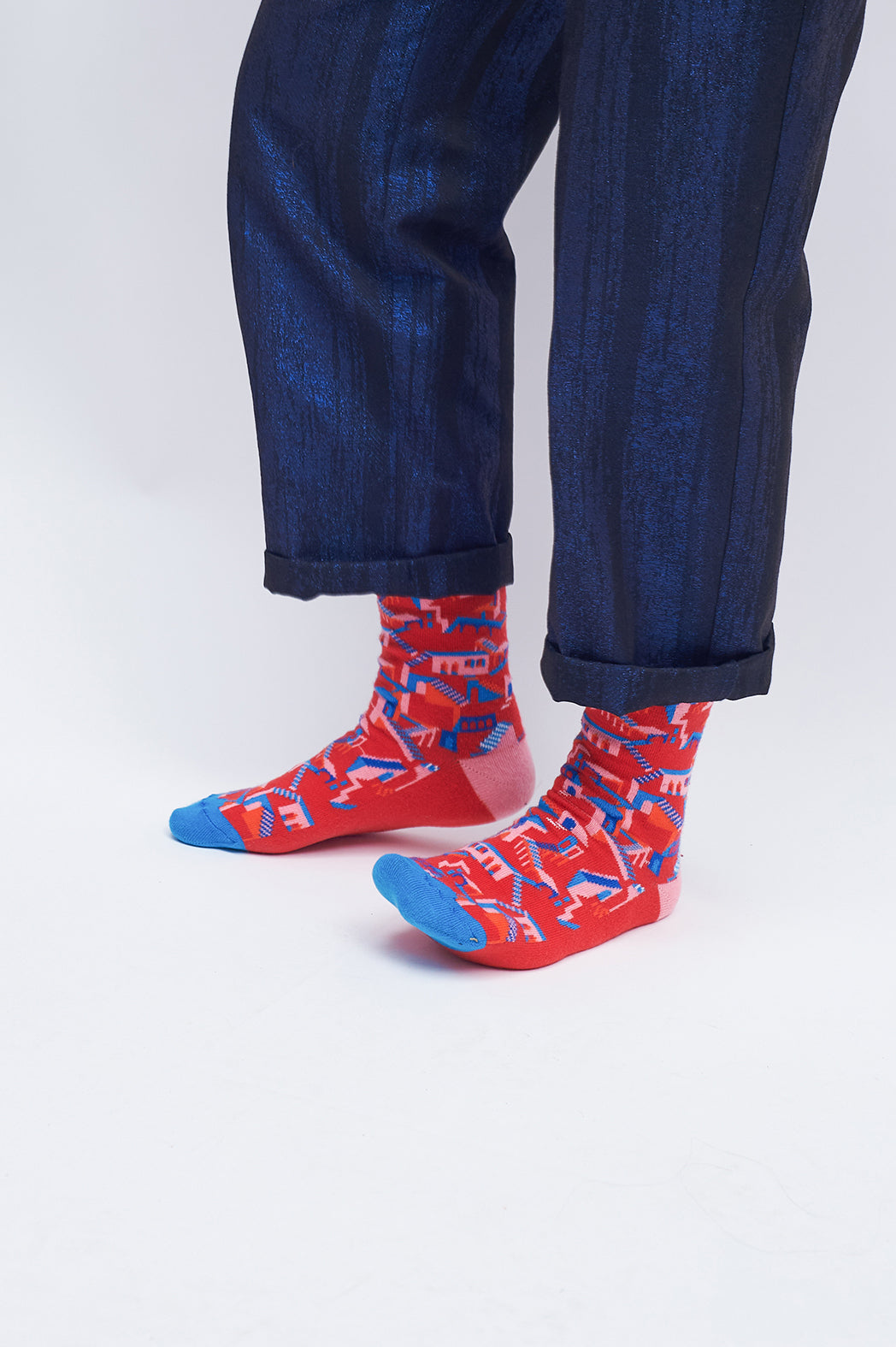 Chaussettes Fantaisie motif coloré 