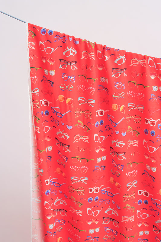Tissu écoresponsable au mètre "Lunettes"