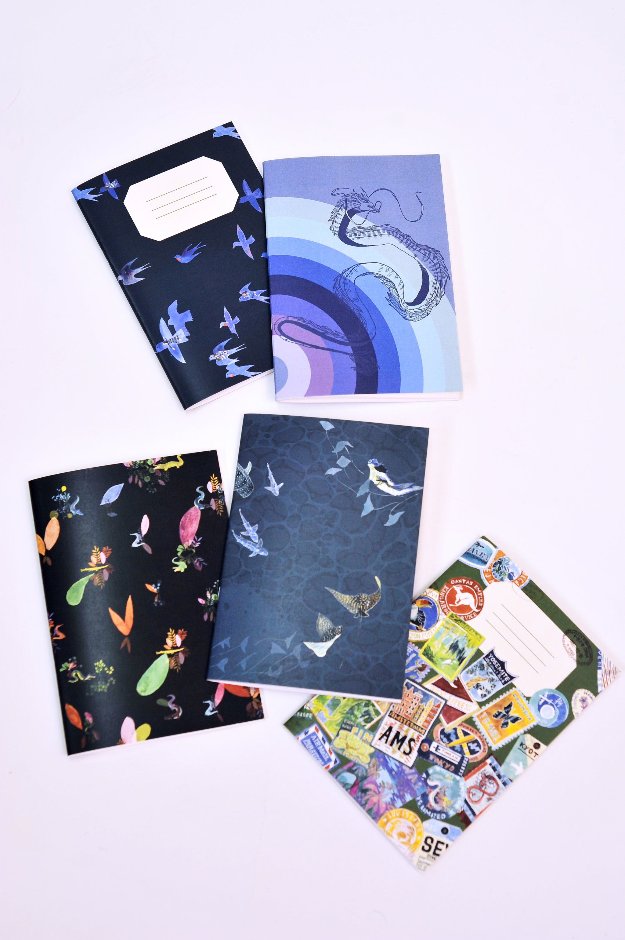Carnets A5 à motif saison 2